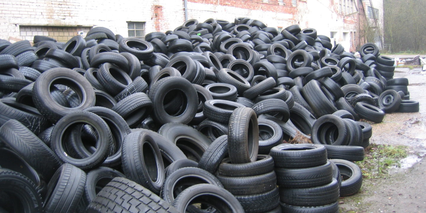 Tyres are subject to extended producer responsibility in many industrialised countries. 