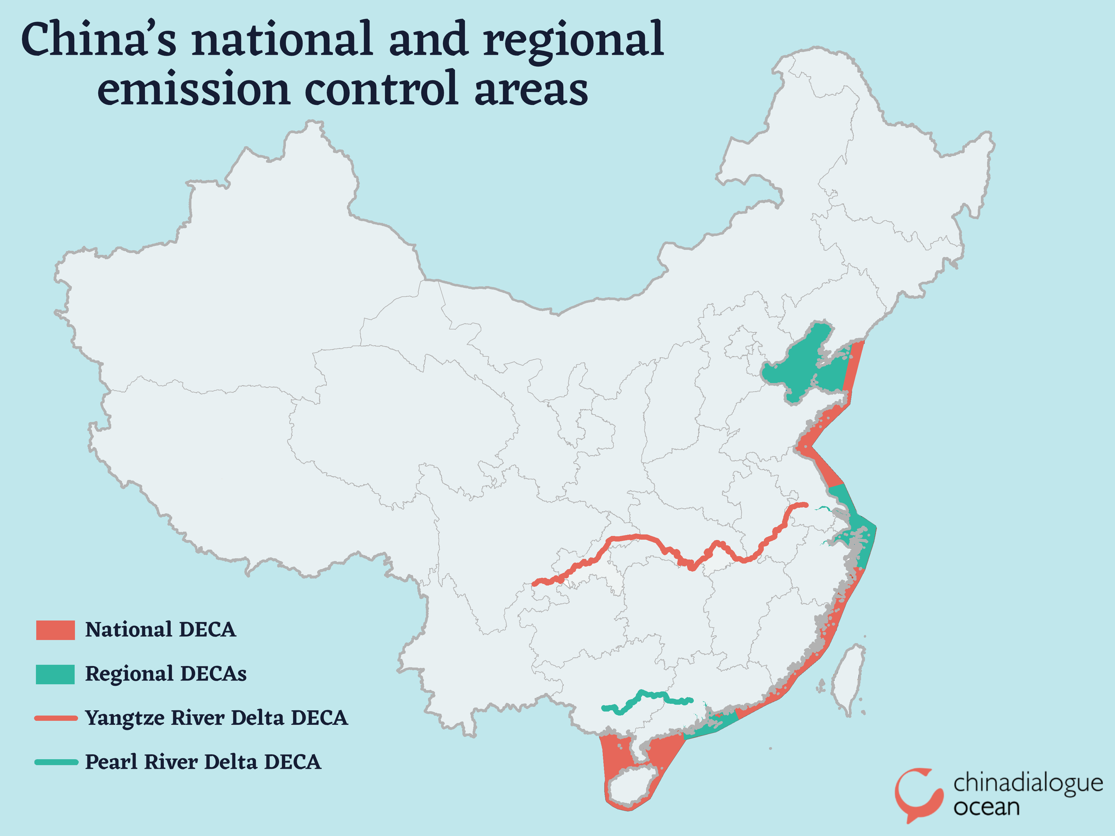 china emission control areas map