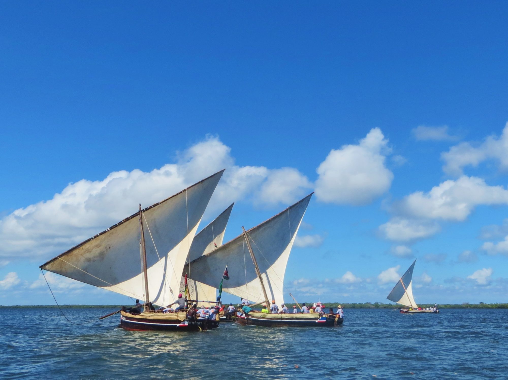 Mawlid festival, a dhow boat race at Lamu, a Chinese-built port in Kenya