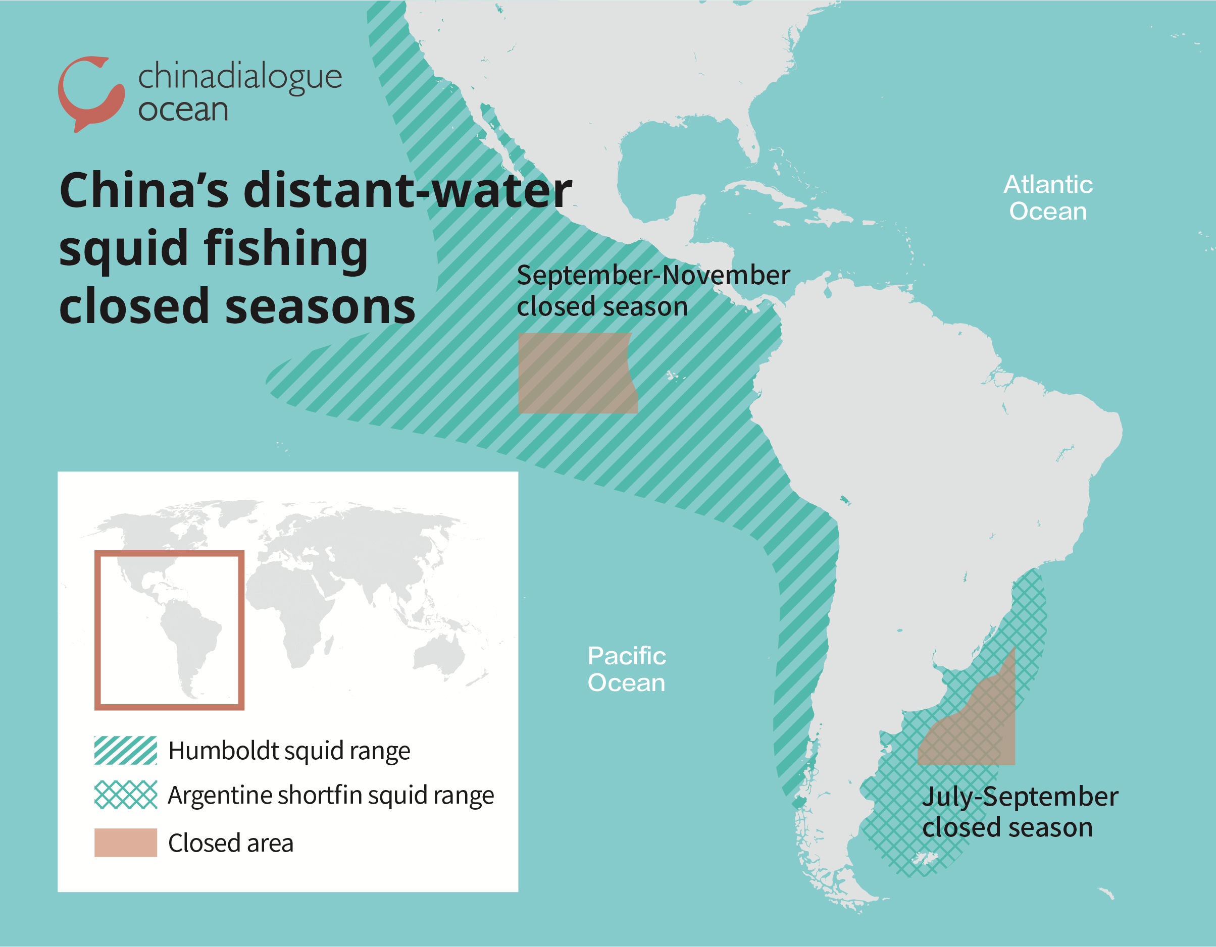china's distant water squid fishing map
