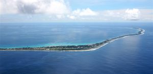 <p>Tuvalu in the Pacific, whose existence is threatened by sea-level rise, announced ocean strategies in its new contributions to fighting the climate crisis at COP26. (Image: Alamy)</p>