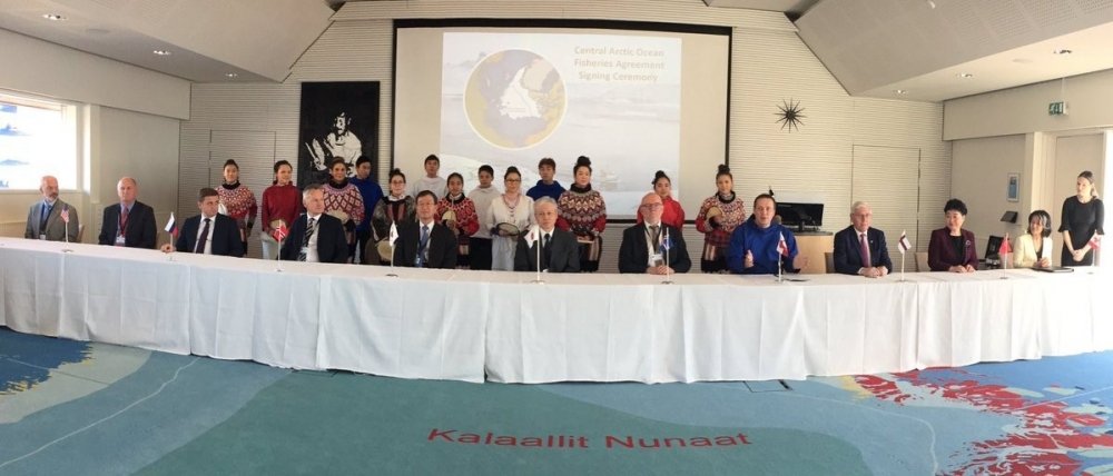 Signing ceremony Ilulissat